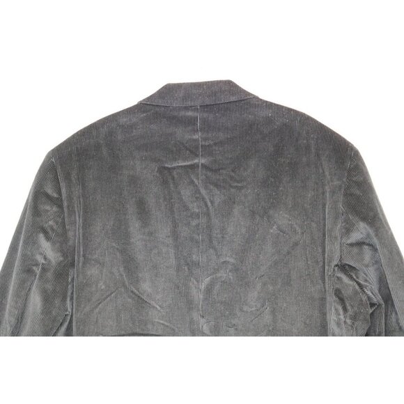 Saddlebred Men's Black Corduroy Blazer-Size 44R-Nice-Two Button-Business - Picture 14 of 16